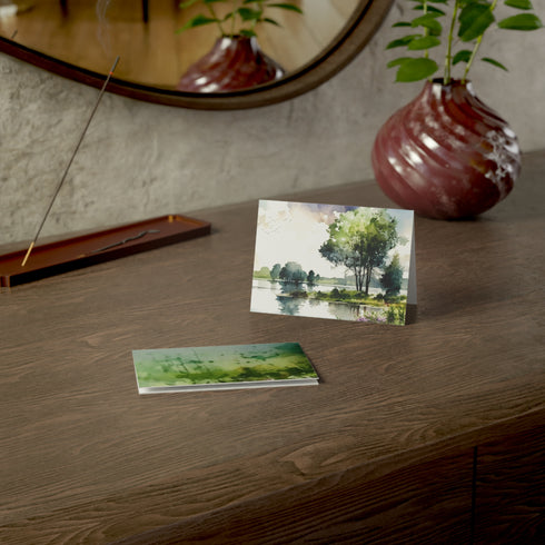Summer Day by the Lake - Fine Art Greeting Cards